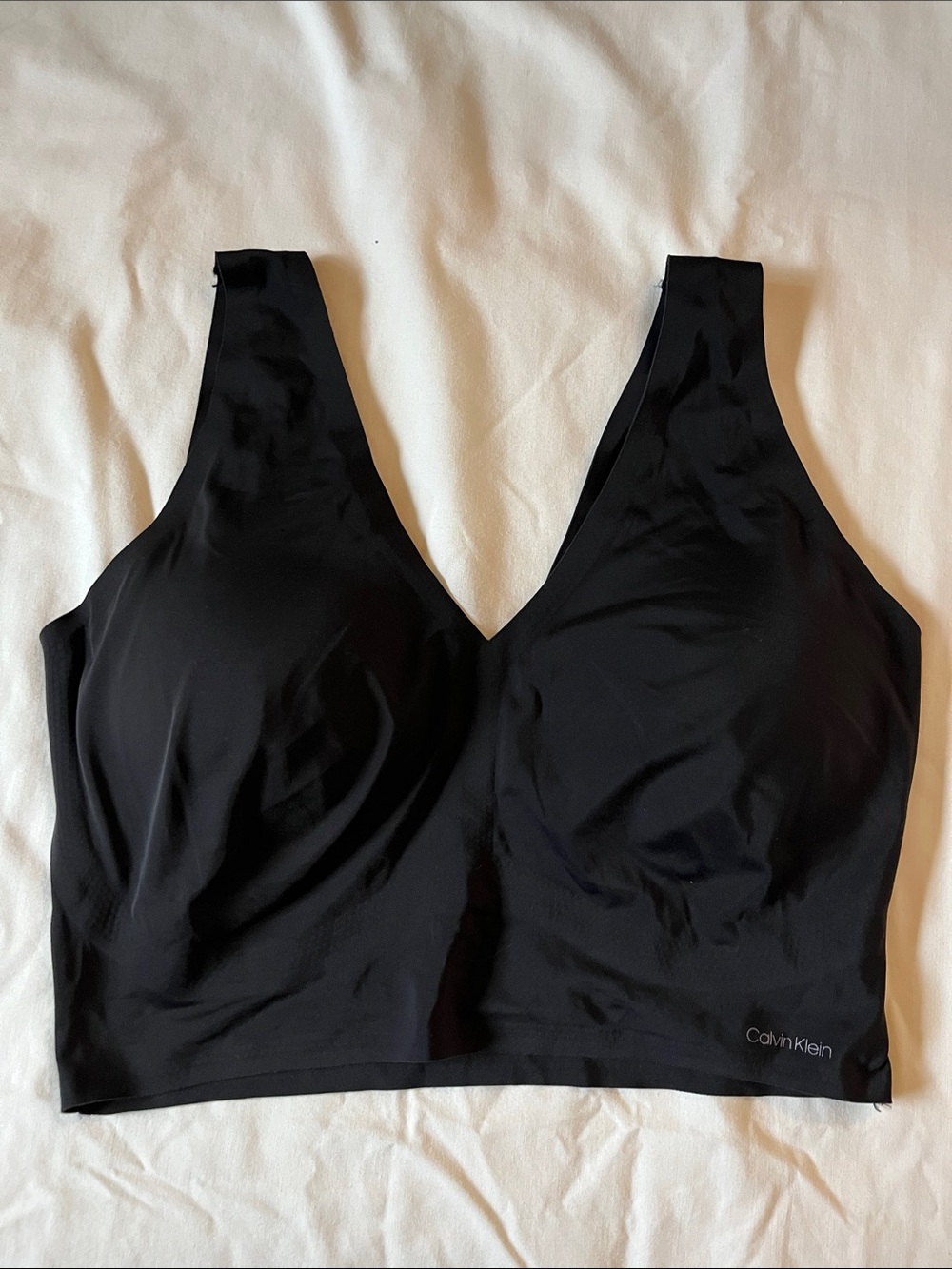 Calvin Klein Black Wireless Seamless Bralette